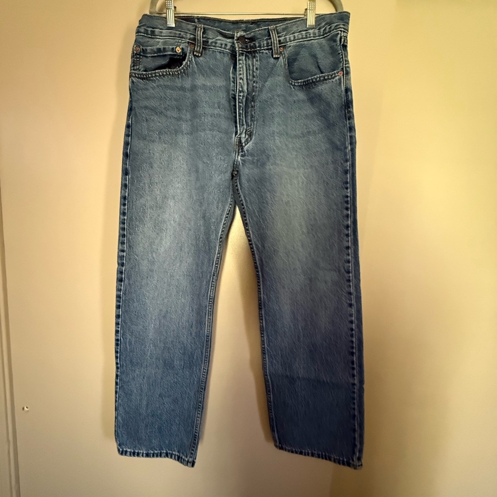 Levi's Men's Light Blue Straight Jeans